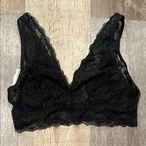 Victoria's Secret Black Lace Bralette